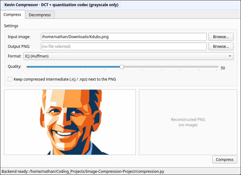 KevinCompressor screenshot